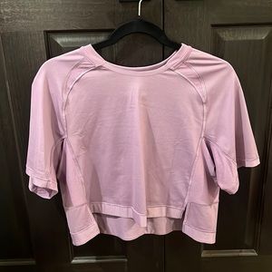 Lululemon Cropped Running Tee